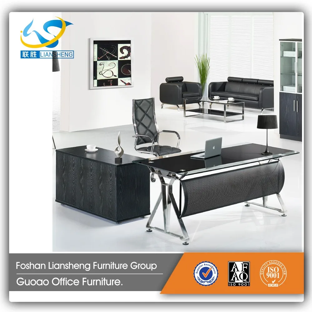 Modern Office Table Glass Top Executive Desk D6c181 Buy Office Desk Executive,Table Desk