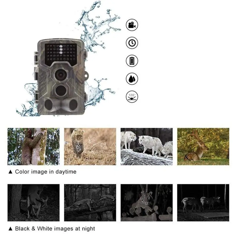 4G Trail Game Camera, 16MP 1080P HD Hunting Cam for Wildlife Scouting Camera 3 PIR Night Version//