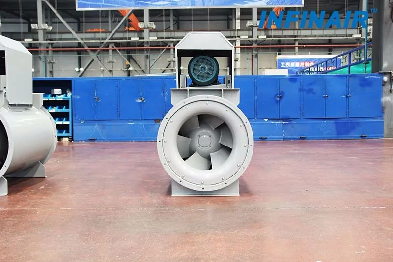 Medium Pressure Mixed Flow Blower For Hvac Ventilation With Amca/ce ...