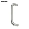 Solid precision casting stainless steel tube chrome pull recessed gate handle