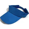 Plain Men Women Sport Outdoor Sun Visor Adjustable Caps