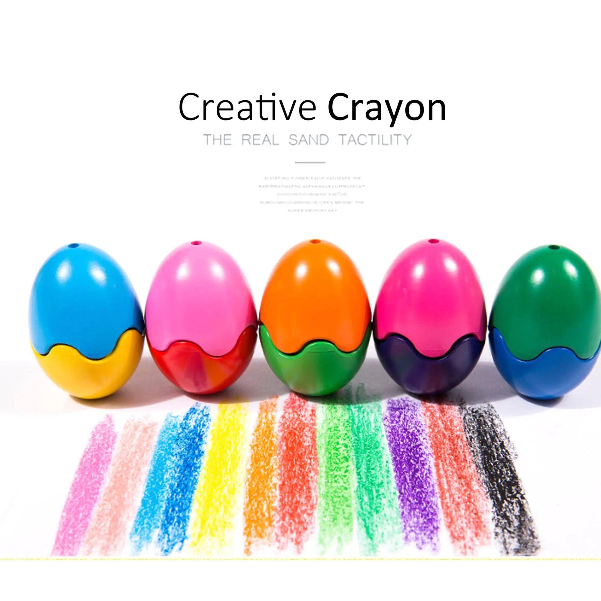 10colors Round Shaped Crayons For Kids Set Soft Professional Oil Pastel