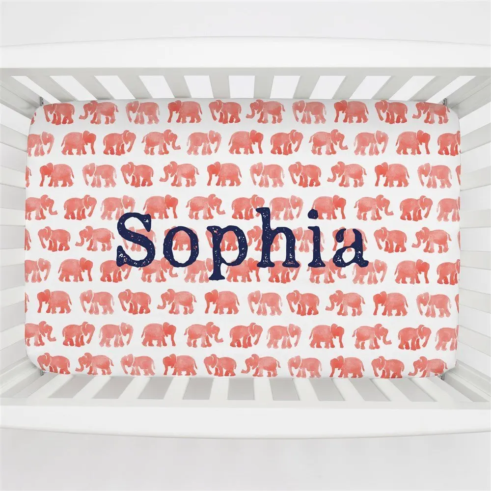 personalized mini crib sheets