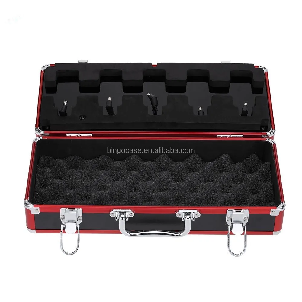 Waterproof Hard Case Aluminum Effect Pedal Carry Case Box Guitar