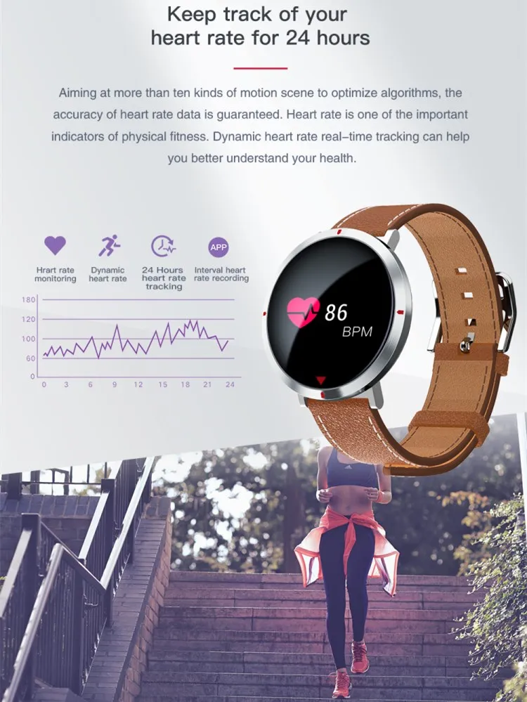 Smart Bracelet Blood Pressure Instructions/ Manual Smart Bracelet