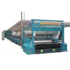 Automatic continuous roll to roll silk screen printing flat bed machine for textile fabric