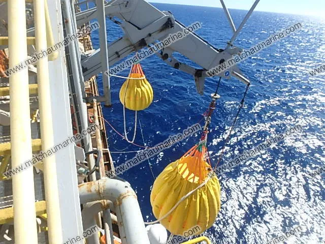 用于起重机和吊架的高强度 5 吨负载测试水袋