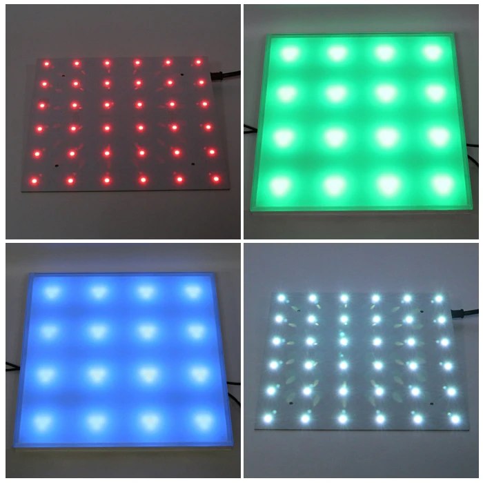 Square Led Wall Panel Color Changing Led Programmable Panel Light Buy