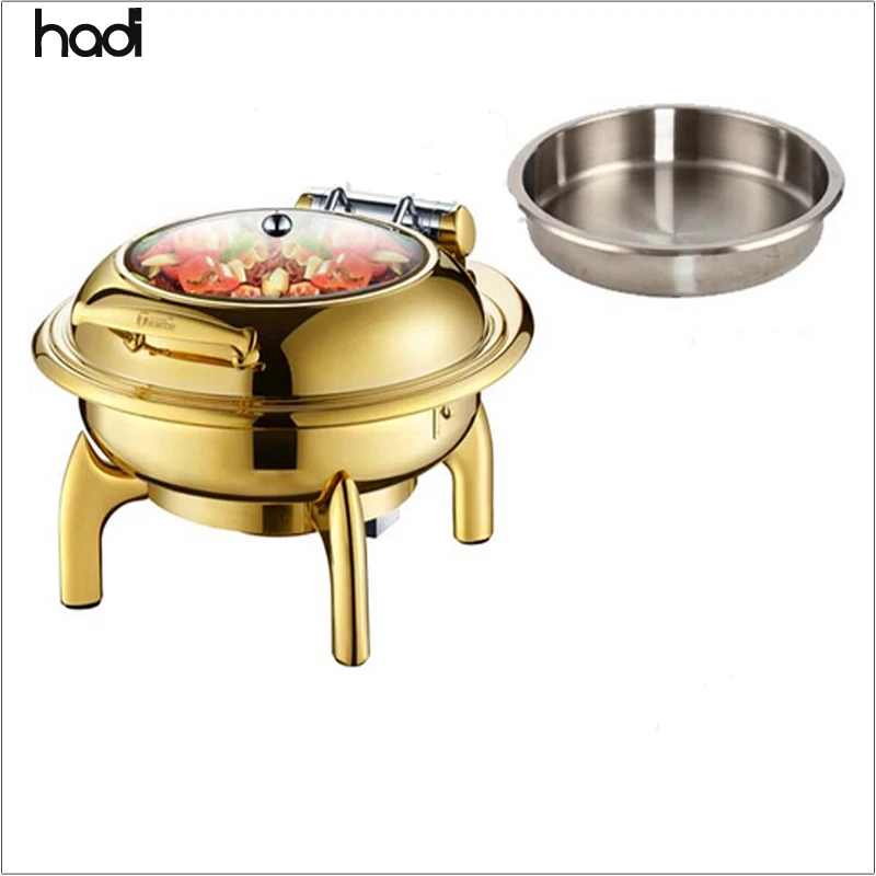 Professional Stainless Steel Deluxe Electric Heater Chafing Dish Buffet