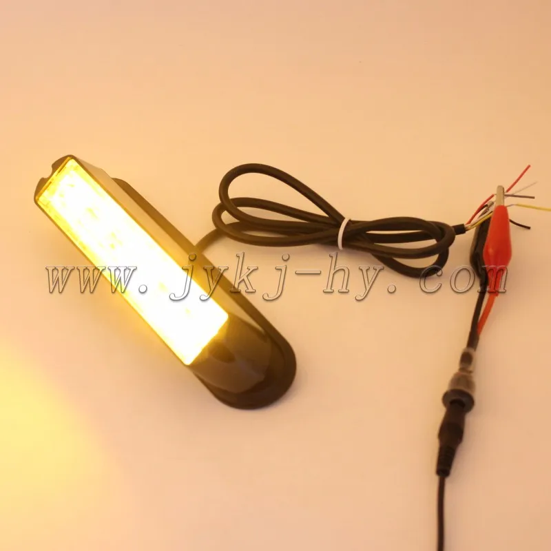 Amber 12v 24v motorcycle LED strobe light