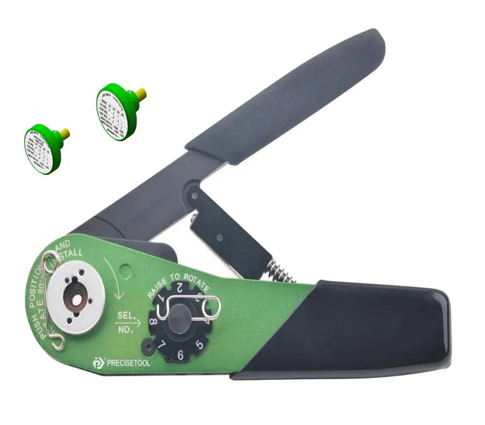Yjq-w7a M22520/7-01 Hand Crimp Tool With 86-5 And 86-6 Positioner Used ...