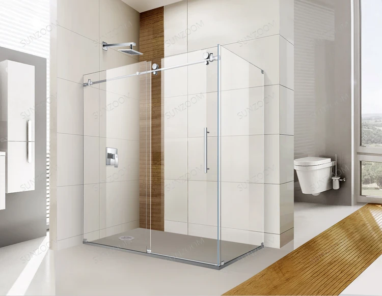 Sunzoom Curved Glass Shower Door Curved Shower Door Rollers