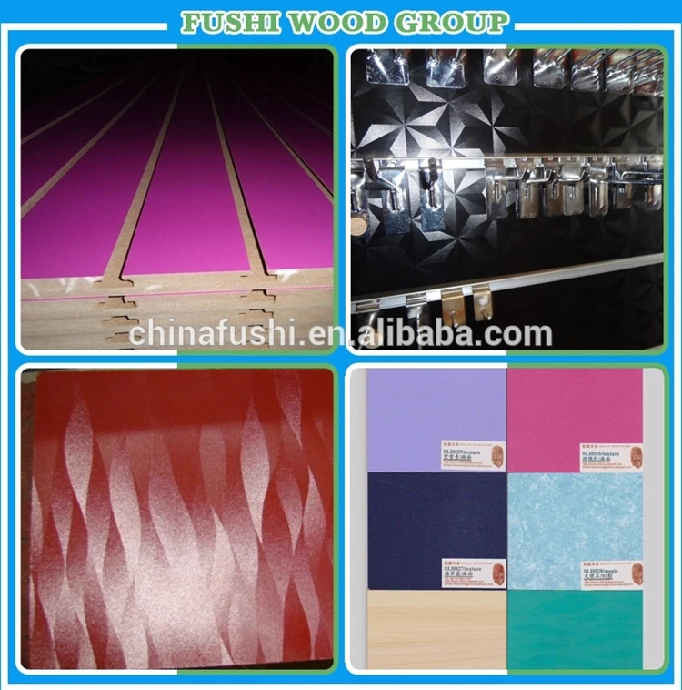 Slat Wall Panel Slot Board Slotted Mdf Board