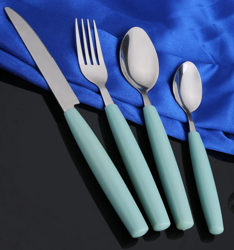 plastic handle cutlery