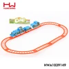 Interesting slot cars puzzle train track toys electric fun train