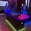 earn monney Bar electronic arcade game machine custom beer pong table, led electronic beer pong game table, led beer pong table