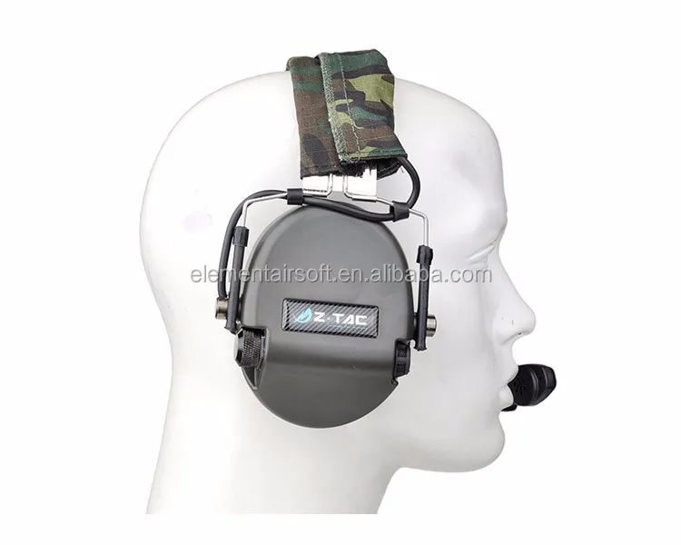 ZTAC Z110 FG Z Tactical zTEA Hi Threat Tier 1 Headset with Noise Reduction