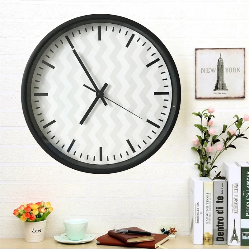 Custom Design Round Plastic Analog Vintage Wall Clock Machine Buy