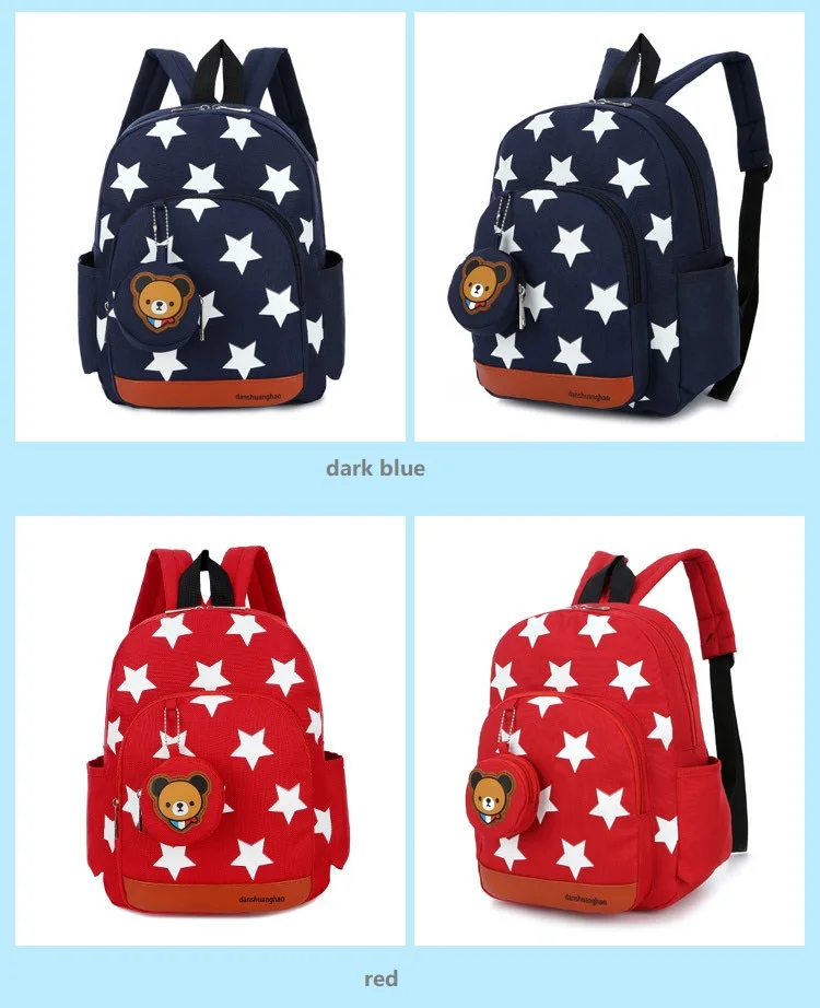 custom cartoon kids backpack high-capacity school backpack for period children boys and girls