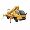 Articulated booms and telescopic booms sell well 8-12 m 4x2 bucket lift truck