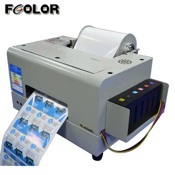 A4 Roll To Roll Digital Inkjet Color Label Printer 6 Colors - Buy ...