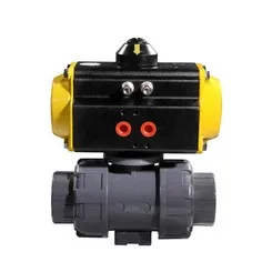245-234 Pneumatic Actuated PVC Ball Valve