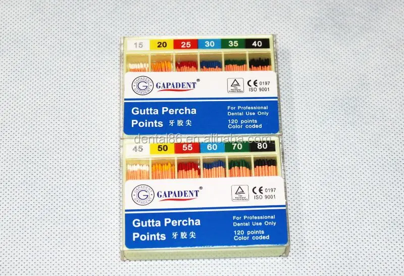 Gutta Percha /gutta Percha Point Gapadent Iso .02 Taper/denjoy Cordless