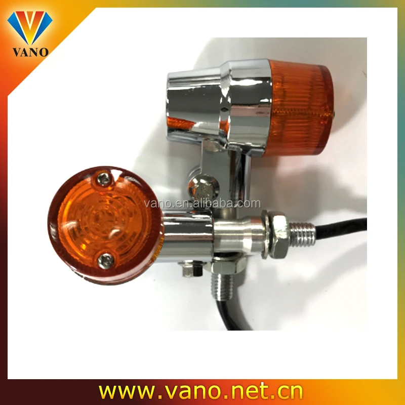 amber motorbike turn light harley led turn signal aluminium