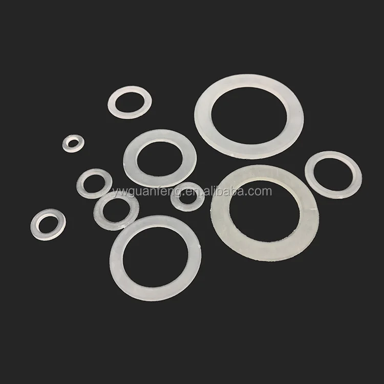 Guanfeng Washer Sizes Snap Button Eyelet Flat Plain Round Plastic Washer For Yoga Mat Tarpaulin