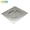 Middle east Asia Stainless steel drain cover bathroom floor drainer