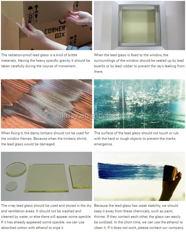 2mm Pb Lead Glass For Ct Scan Room With High Lead Equivalent Buy 2mm
