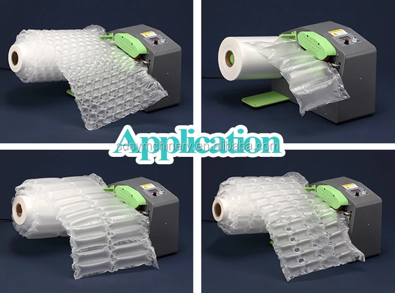New Arrival Air Pad Film Void Fill Cushion Making Machine Air Cushion