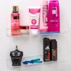 Floating Wall Shelf Clear Acrylic Photo Ledge Display Toiletries shelf
