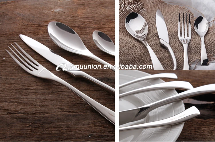  wholesale Restaurant cutlery dinnerware Knife Fork Spoon Silverware Stainless Steel Flatware Set