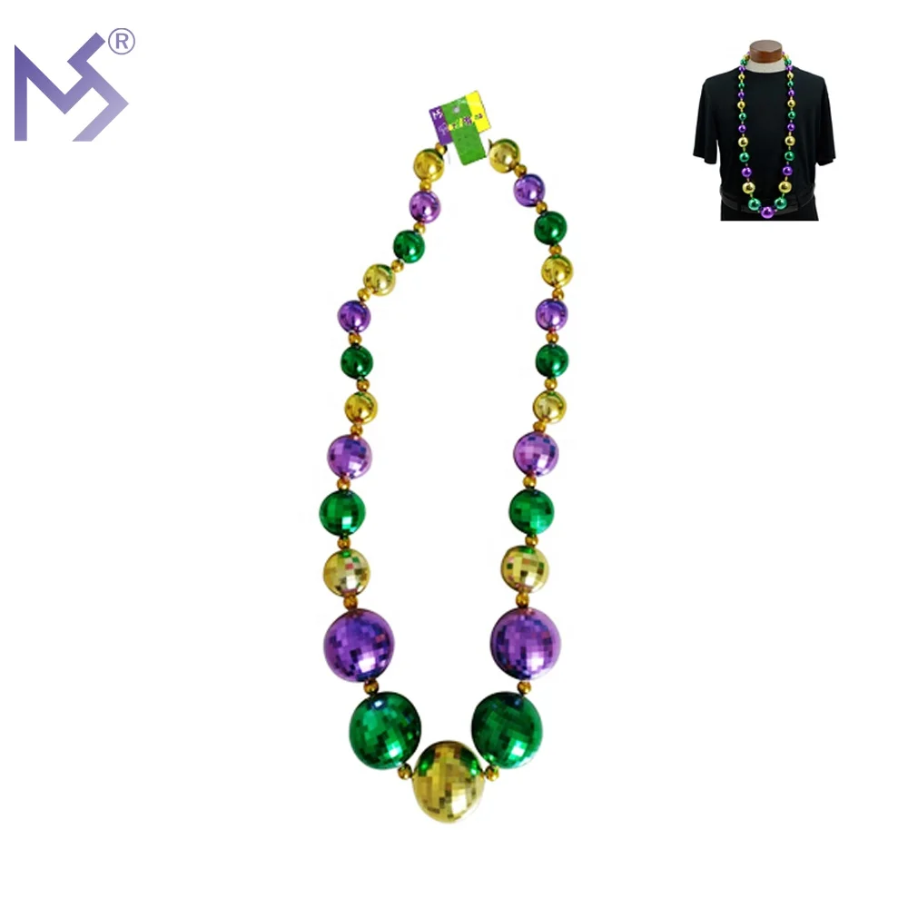 Wholesale Decoration Mardi Gras Beads - Buy Mardi Gras Beads,Mardi Gras