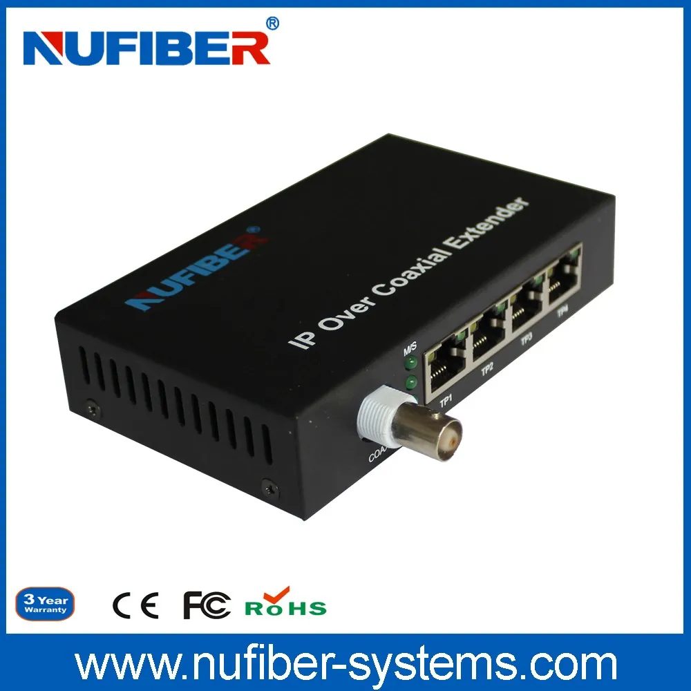 High Quality Extender For Ip Over Coax,Ip To Analog Converter,Rj45 To Coax