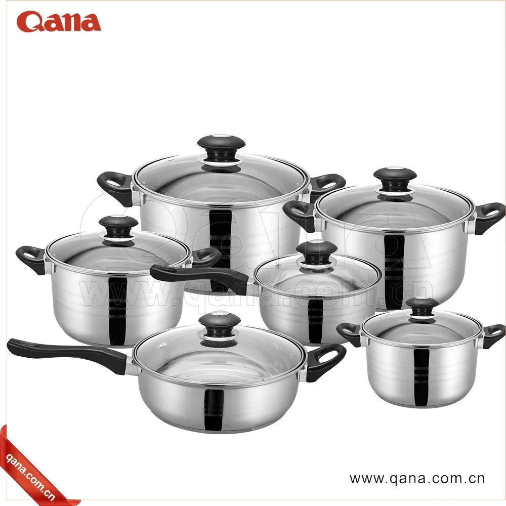 Belly Shape Stainless Steel Cookware Set Buy Bekker Brand Cookware
