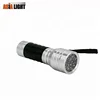 Aluminum Alloy 19 LED Flashlight With Rubber Jacket
