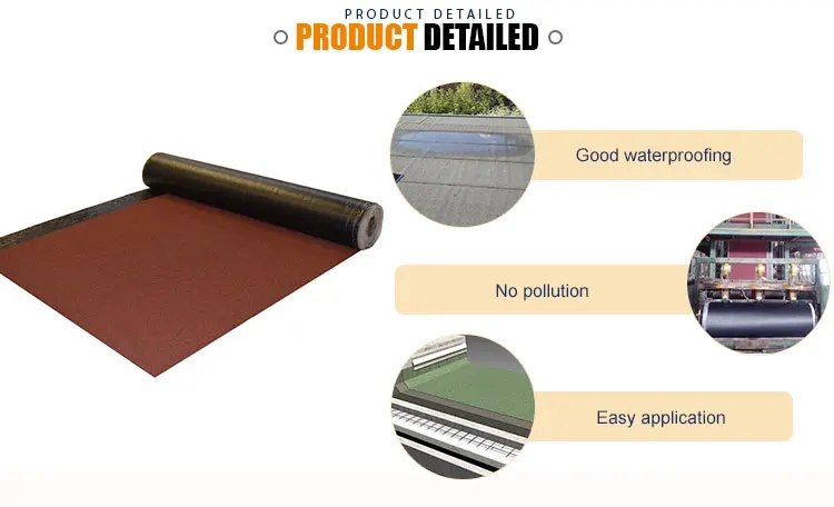 Thatch Roofing Sbs/app Modified Bitumen Roll Waterproof Membrane - Buy ...