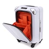 JW-161102 2016 newly aluminium frame luggage ABS/PC designed especially with high quality