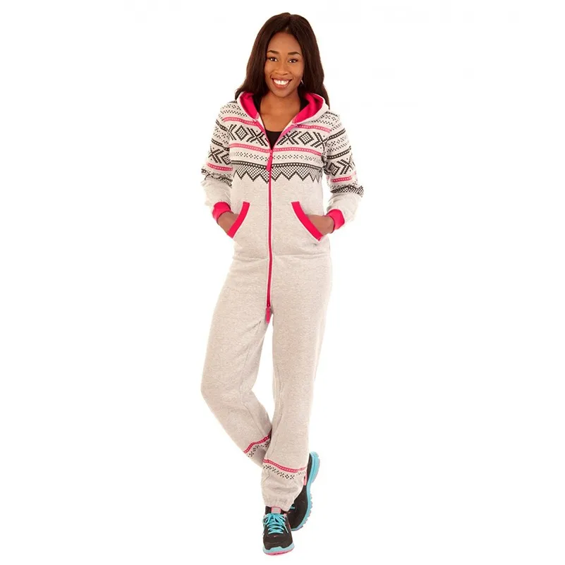 Oem Aangepaste Vrouwen 100% Polyester Onesie Pyjama Met Drop Seat - Buy ...