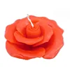 fancy home decorative flower shape scented candle for sale
