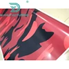Black Red Camo Vinyl Roll Red Camouflage Wrap Vinyl Sticker Bubble Free for car wrapping