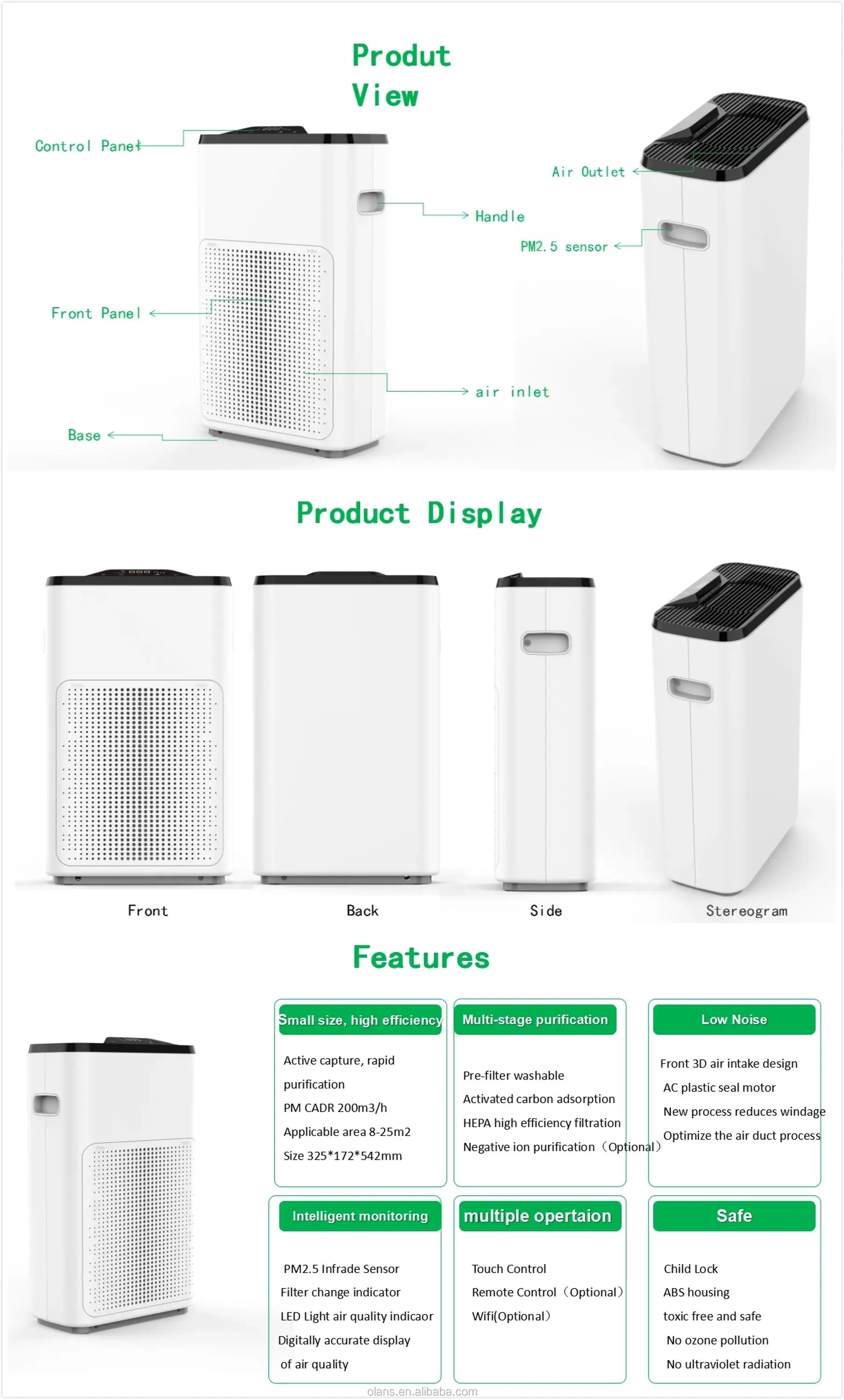Factory Audit Bsci Approved Factory Hyla Air Purifier Toilet Air