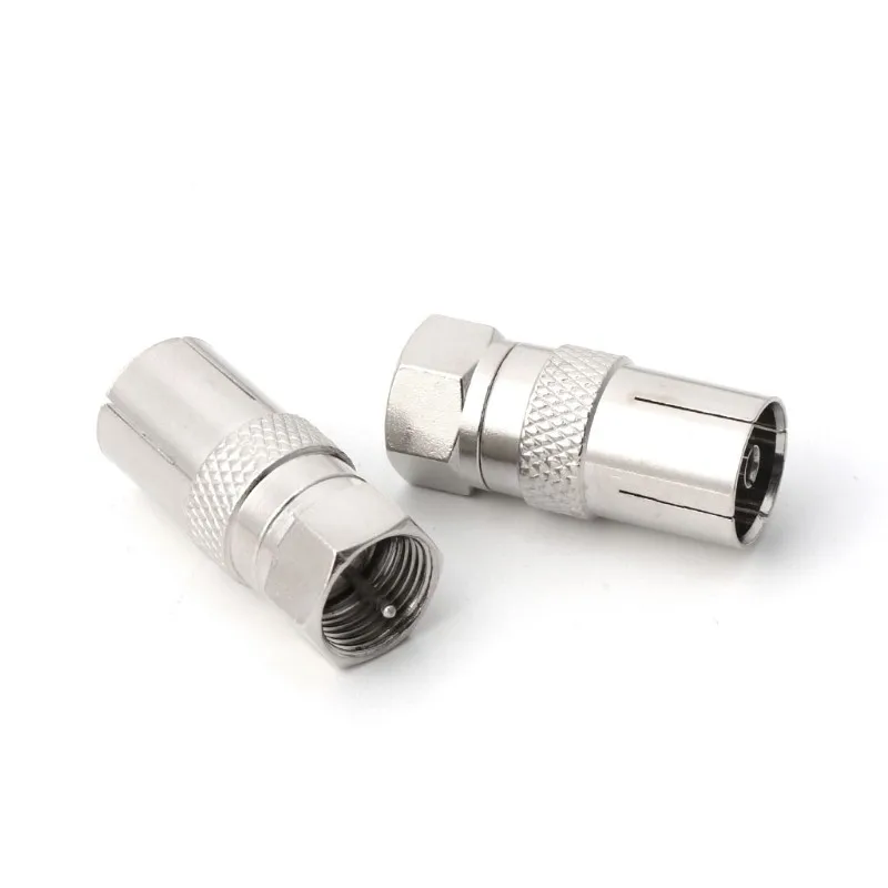 Stb Quick F Type Male Plug Connector Socket To Rf Antenna Coaxial Coax