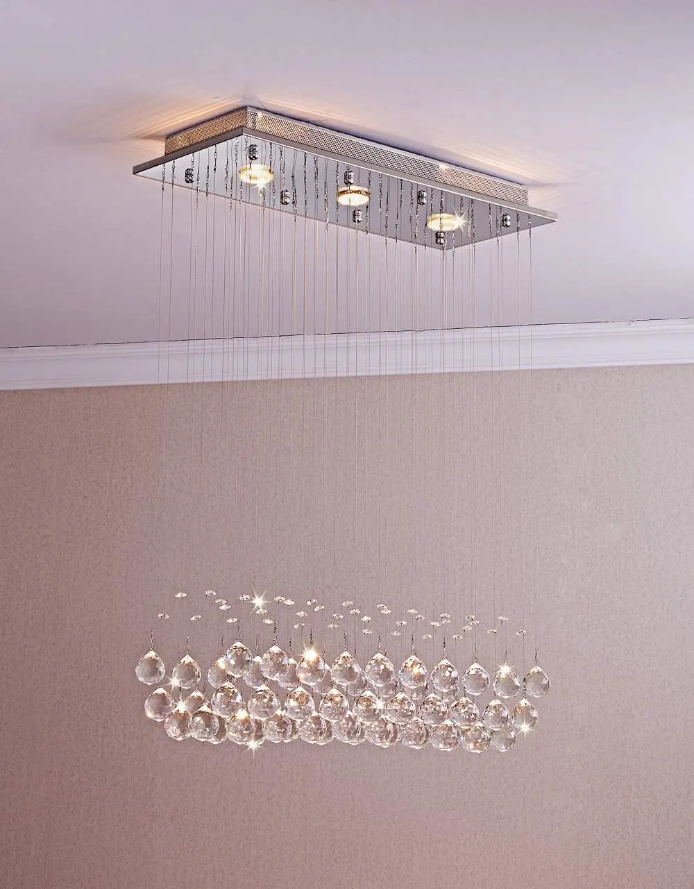 Saint Mossi Modern Ceiling Lighting Crystal Chandelier Led