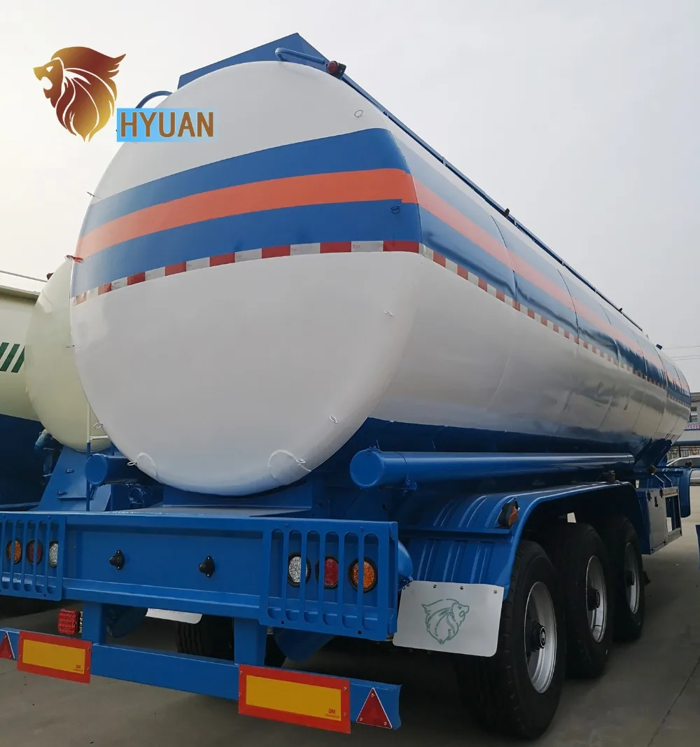 China 50000 Liters Aluminum Alloy Fuel Crude Oil Tanker 