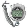 Metal 200 LAP stop watch digital stopwatch with backlight