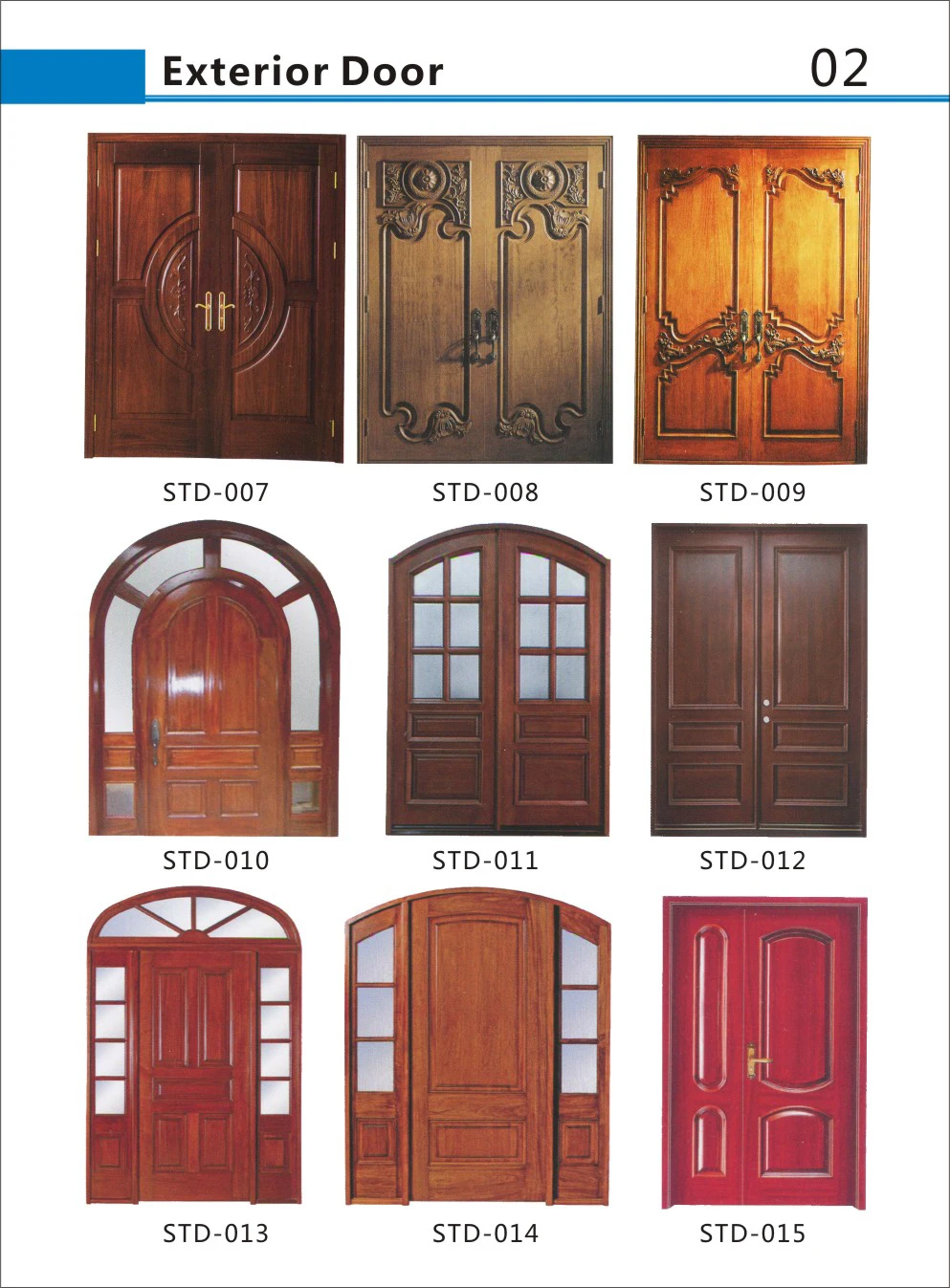 South Africa house front solid wood patio doors for sale exterior doors