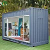 Low cost india container house good cheap foldable container house can accommodate multiple people luxury container house 40ft
